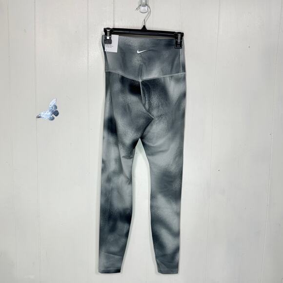 Nike One Womens Athletic Leggings Size Small Green High Rise Full Length Pockets - Picture 5 of 16